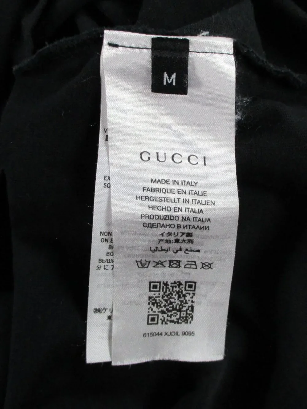 Gucci T Shirt Adult Medium Black Orange Tiger Logo Interlock Graphic Print Tee